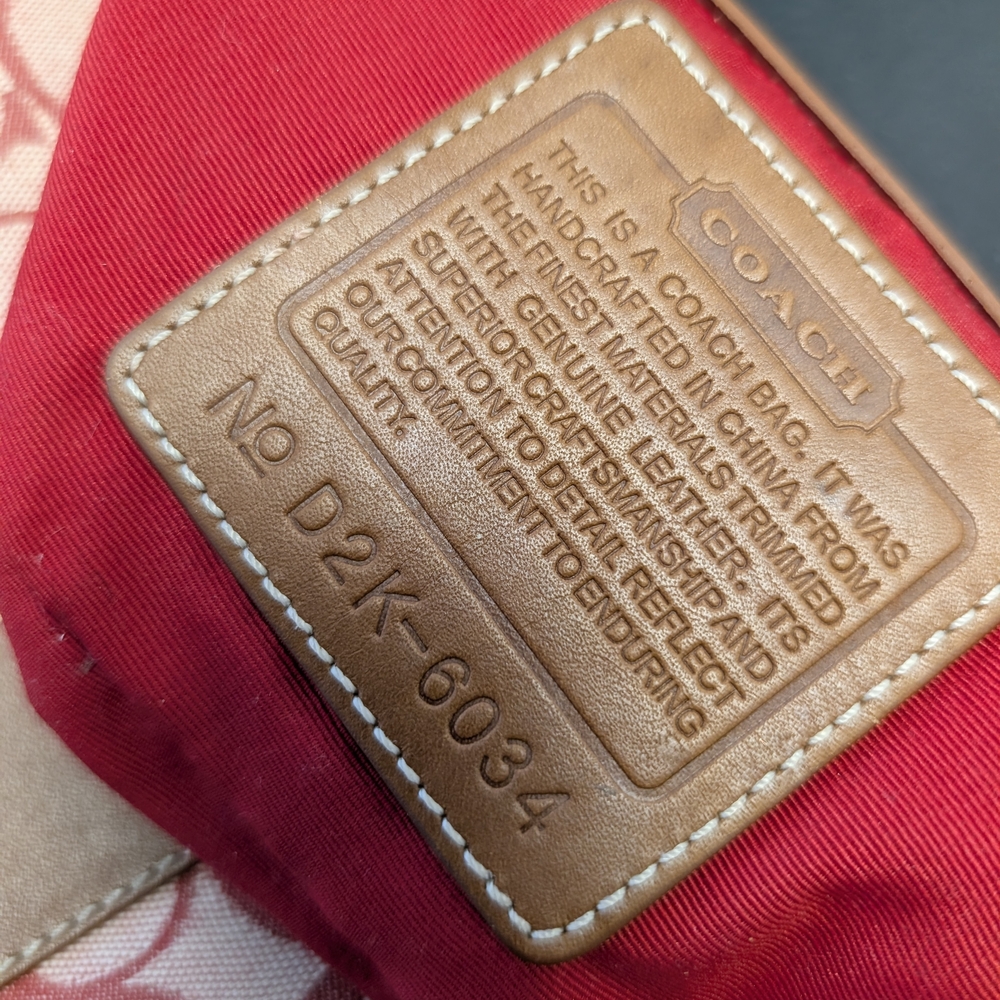 ❤️Coach Vintage Signature Canvas Hobo Y2K 2002 - Picture 10 of 10